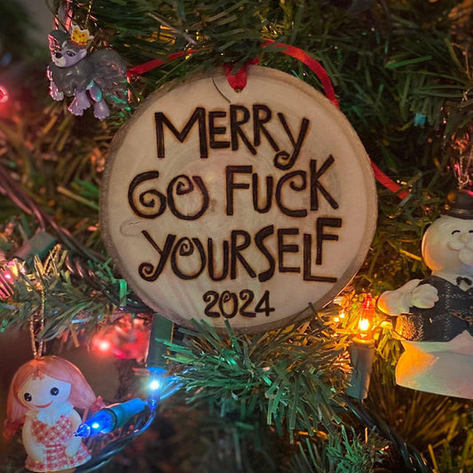 🎅Buy 1 Get 1 Free🎄Offensive Christmas Ornament