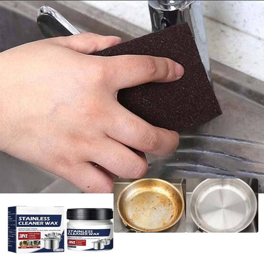 🔥Hot Sales - 49% OFF🔥Technology Stainless Steel Cleaning Paste-SURFACE SAFE, NO RESIDUE