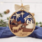 🎄BUY 2 GET 1 FREE🎁3D Nativity Christmas Ornament