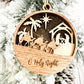 🎄BUY 2 GET 1 FREE🎁3D Nativity Christmas Ornament