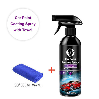 💥Hot Sales - 49% OFF💥Multi-Purpose Car Paint Coating Spray with Towel