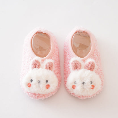 🔥Warm Winter🔥👉Cute Fur Baby Sock Shoes👼