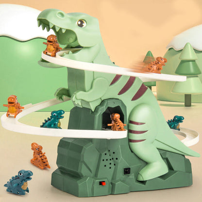 🎁Christmas Hot Sales - 49% OFF🦖Electric Dinosaur Chase Race Track Playset