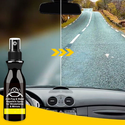 💥Last Day Promotion - 78% OFF🌟Anti-Fog & Water Repellent Spray for Windshields & Mirrors