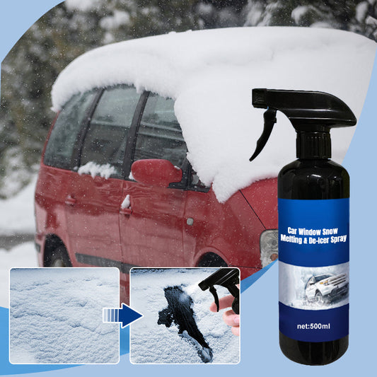 🎅Christmas Hot Sales - 78% OFF🎉Car Window Snow Melting & De-Icer Spray