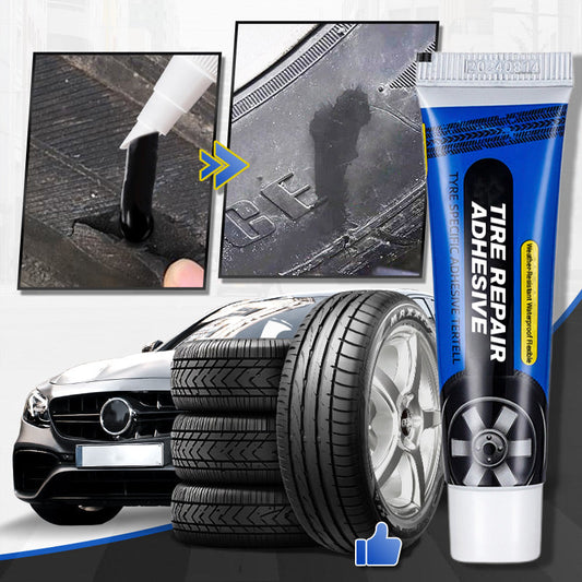 💥Black Friday Hot Sales - 49%OFF💥Weather-Resistant Waterproof Flexible Tire Repair Adhesive