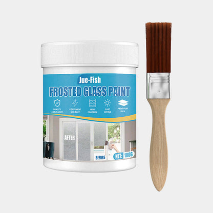 🎉2024 NEW HOT SALES - 49% OFF🎉Waterproof Frosted Glass Paint for Door & Window with Brush