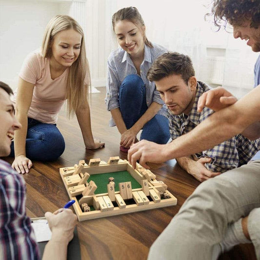 🔥Last Day Promotion - 49% OFF🔥FUNNY FAMILY GAMES-Shut The Box Board Game🎲