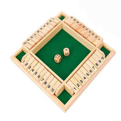 🔥Last Day Promotion - 49% OFF🔥FUNNY FAMILY GAMES-Shut The Box Board Game🎲